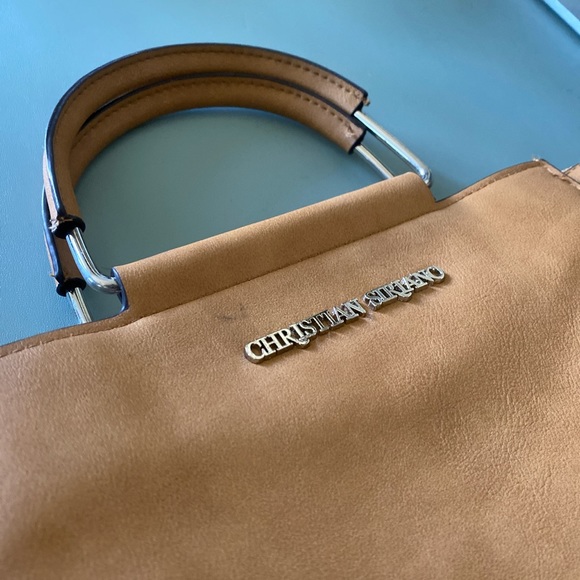 Tan Christian Soriano purse - Picture 1 of 4